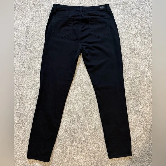 PAIGE Hoxton Ultra Skinny Classic Black Stretch Denim Women’s Jeans - Picture 4 of 7